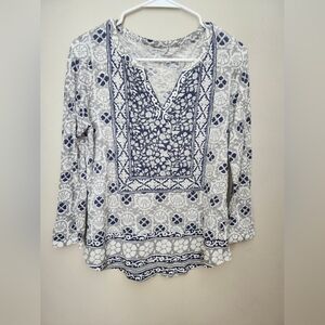 Lucky Brand Size Small Boho Top